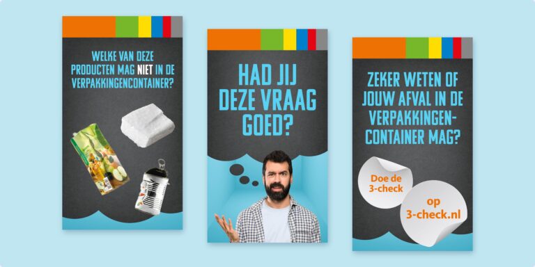 Communicatiemiddelen 3-check campagne