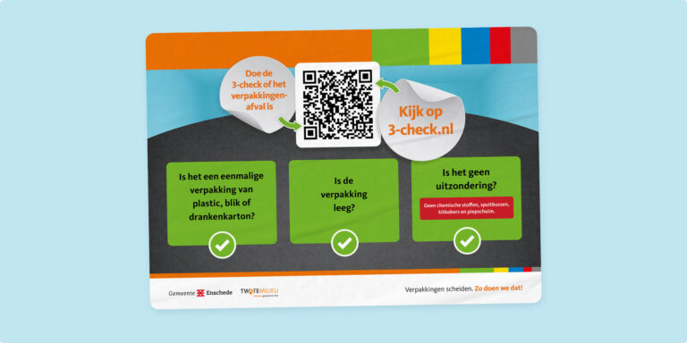 Communicatiemiddelen 3-check campagne